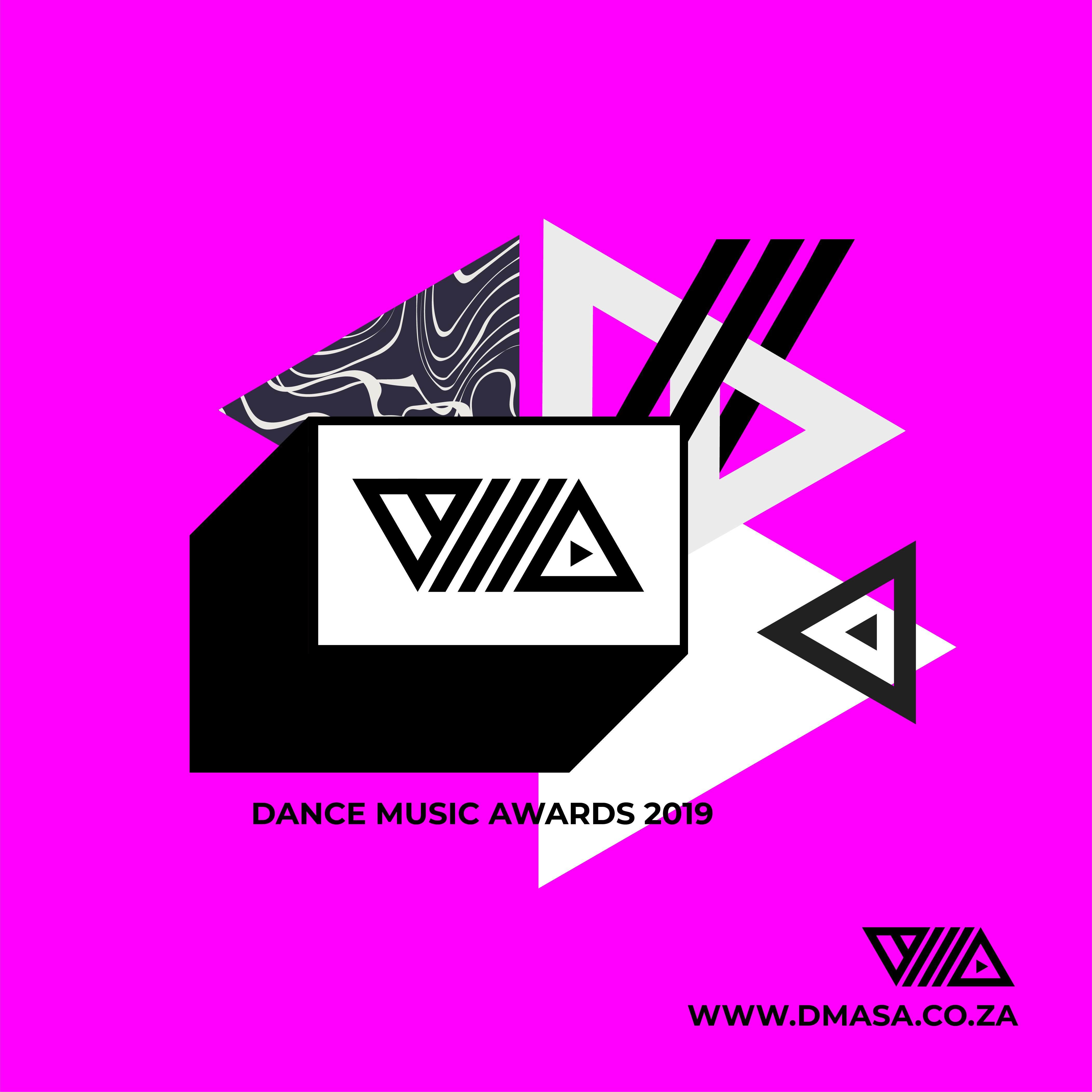 annual Dance Music Awards South Africa (DMASA) 2019 logo