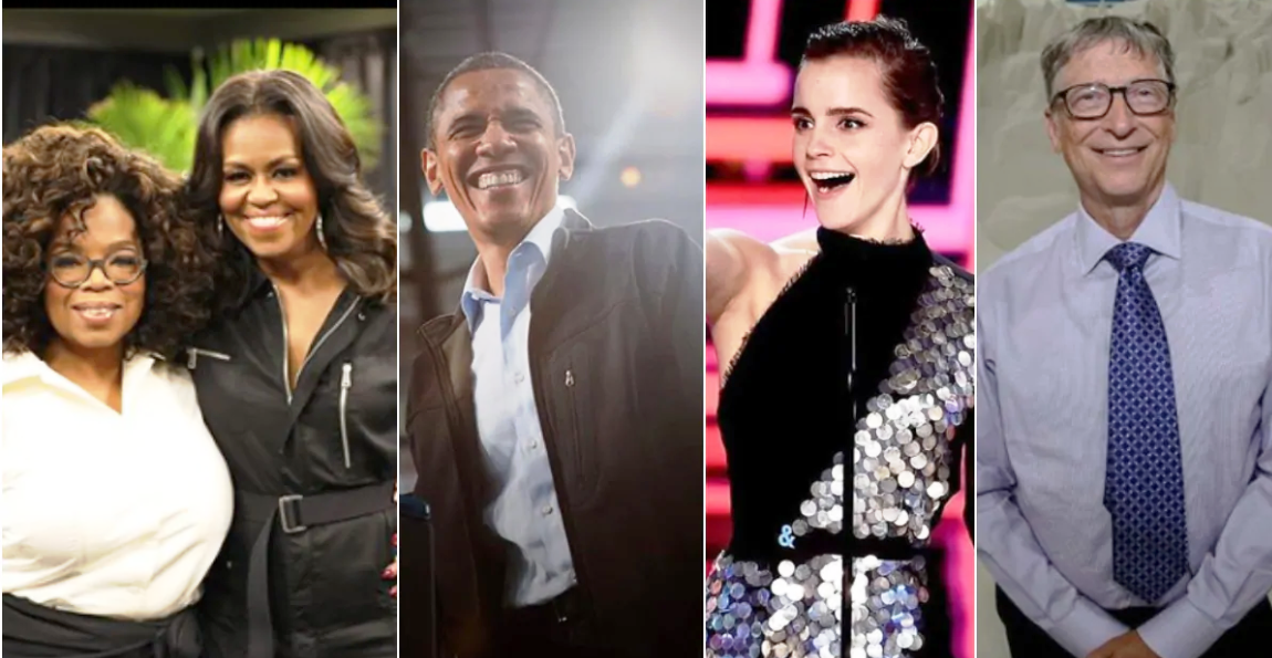 Bill Gates, Michelle, Barack Obama, Emma Watson, and Oprah top global list of most admired people in the world Source: Bill Gates, Michelle, Barack Obama, Emma Watson Source: Instagram
