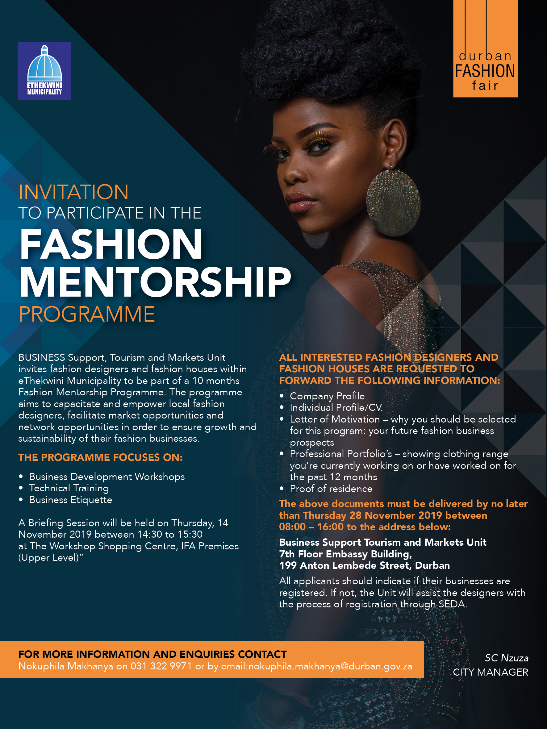 2020 Durban Fashion Fair Mentorship Programme
