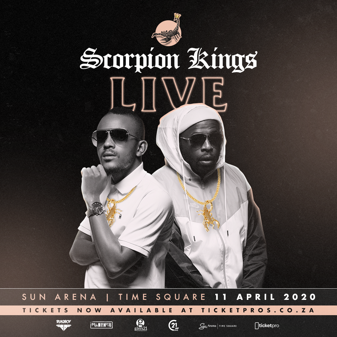Amapiano Royalty Scorpion Kings Go Live This April
