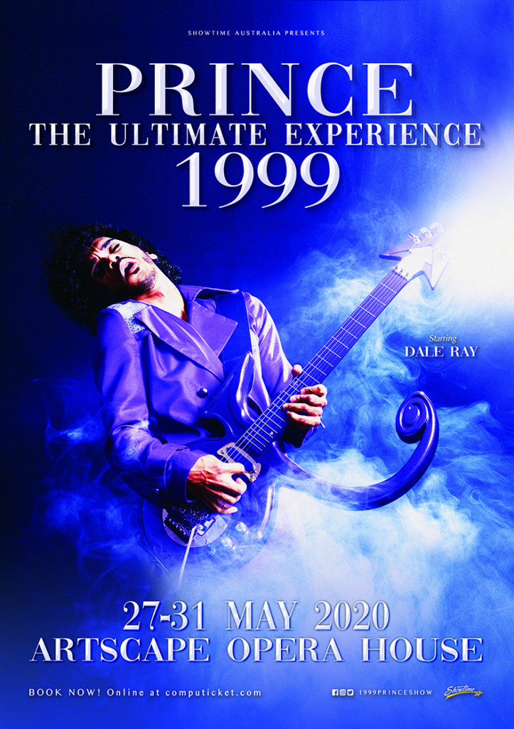 1999 The Ultimate Prince Experience, debuts in Cape Town this May at Artscape Theatre
