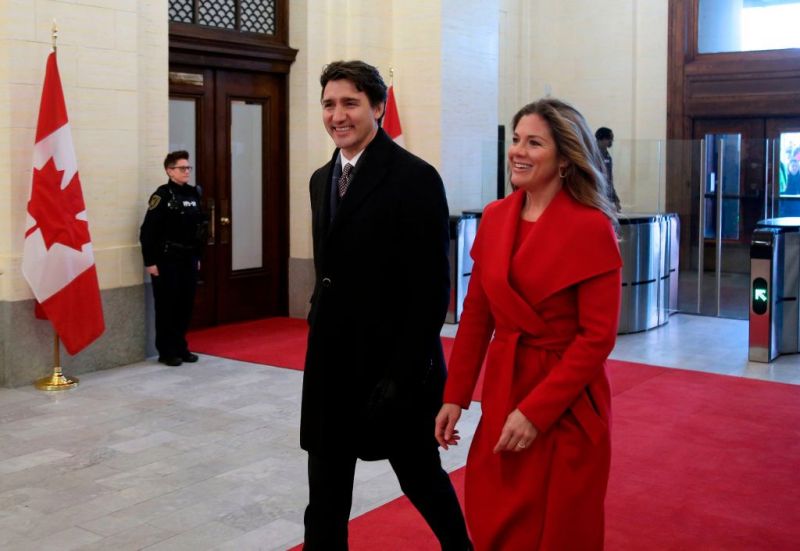 Canadian Prime Minister's Wife Sophie Grégoire Trudeau Tests Positive for Coronavirus