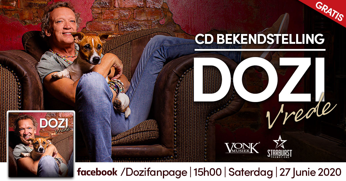 Dozi will be launching his new album during an online show – for free, for all to enjoy!