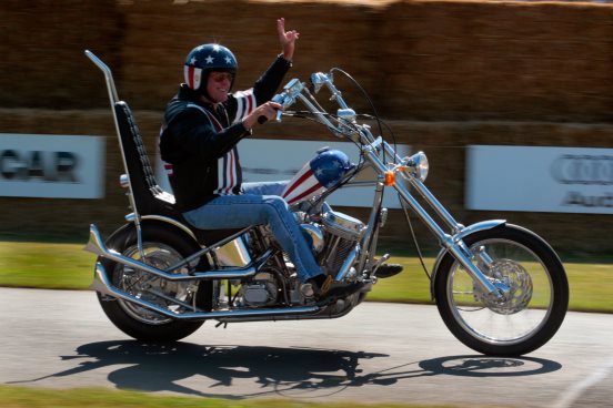LEGENDARY MOTORBIKE RIDDEN BY PETER FONDA IN EASY RIDER COMES TO AUCTION WITH ‘NO RESERVE’ FROM THE GORDON GRANGER COLLECTION USA ESTIMATE $300,000 - $500,000 The world’s most iconic motorcycle ‘Captain America’ from the counterculture classic film, Easy Rider will be sold at auction in midlAND TEXAS ON JUNE 5TH BY DAN KRUSE CLASSICS The world’s most iconic motorcycle is going on the auction block in Midland, Texas on June 5th… Captain America from the counterculture classic film, Easy Rider, part of the Gordon Granger Collection, is being offered without reserve by Dan Kruse Classics. It is estimated by the auction house to sell for $300,000 to $500,000. The "Captain America" bike was named for its distinctive American flag colour scheme and known for its sharply-angled long front end. Easy Rider showcased the hippie movement and gave America an insight into the lives of those individuals who wander the highways on the back of a motorcycle and hence the motorcycles themselves became characters in the 1969 film. Designed and built by Cliff Vaughs and Ben Hardy, four former police Harley-Davidson motorcycles were purchased at auction for $500 and rebuilt into two Captain Americas and two Billy Bikes. Easy Rider is a 1969 American road drama film written by Peter Fonda, Dennis Hopper and Terry Southern, produced by Fonda, and directed by Hopper. Fonda and Hopper play two bikers who travel through the American South West carrying the proceeds of a drugs deal. The success of Easy Rider helped to spark a new Hollywood era of filmmaking during the early 1970s. In 1996 the former owner of this bike, renowned celebrity vehicle collector, Gary Graham, sold the Captain American motorcycle at the Dan Kruse Classic Car Productions auction to Gordon Granger. Dan Haggerty was on site with Graham, his partner in the rebuild and restoration of the motorcycle, to authenticate, as it was, he that received the crashed pieces from Fonda and Hopper after the wrap of the film. Since then the motorcycle has resided in Austin, Texas where it survived a fire in December 2010. Dan Kruse, owner of the auction house that bears his name, says: “This motorcycle is part of both American film history and automotive history too. It is a legend and is one of the iconic symbols of the 1960s. It represents a longing for a simpler life, one of adventure and the open road. It would grace any automotive collection be it private or in a museum.” Along with Captain America, 23 other vehicles from the Gordon Granger Collection will be offered at auction on June 5th, all without reserve including: a 1927 Rolls-Royce Phantom 1 Springfield Limousine formally owned by Tallulah Bankhead. There are also a 1929 Rolls-Royce Phantom 1 Springfield Brewster Dual Cowl Phaeton, a 1930 Rolls-Royce Phantom Springfield Brewster Limousine, a 1929 Packard Model 626 Convertible, a 1954 Jaguar XK120 Roadster, a 1974 Jaguar E-Type Roadster and a 1964.5 Ford Mustang Convertible. Other notable vehicles being offered for sale will be two vehicles from the Gene Kennedy Collection, both perfect replicas of those featured in the Dukes of Hazzard: a 1969 Dodge Charger R/T 440 aka General Lee and a 1977 Dodge Monaco, driven by Sheriff Roscoe P Coltrane; four Corvettes from the Gene Plunk Collection including a first generation 1961 Convertible, a 1963 Split Window Coupe, and a 1964 Sting Ray Fastback; plus, from the Ken Dougherty Collection: a very rare restored 1966 Ford Bronco, a 1965 A-Code Ford Mustang Convertible, an E model 1957 Ford Thunderbird Convertible and a 1973 Volkswagen Super Beetle Convertible. Over 150 vehicles are expected to cross the auction block in Midland on June 5th at the Horseshoe Pavilion. Easy Rider was released by Columbia Pictures on July 14, 1969, grossing $60 million worldwide from a filming budget of no more than $400,000. Critics praised the performances, directing, writing, soundtrack, and visuals. Hopper, Fonda and Southern were nominated for an Academy Award for Best Original Screenplay. ABOUT US DAN KRUSE CLASSICS Dan Kruse Classics has over 200 years of combined experience in the auction event business. Based in San Antonio, Texas, Dan Kruse Classics has been the premier classic car auction house serving the entire United States since 1972. The company regards all consignors, bidders, fans and team members as family and takes pride in working with the best in the business. The company was founded by Daniel Kruse, a licensed auctioneer and classic car expert and is run by members of the Kruse family.