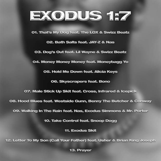 "Exodus", new album from DMX